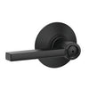 Latitude Bed & Bath Lever Handleset, Matte Black