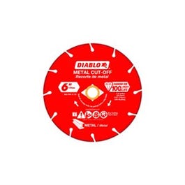 Diamond Metal Cut-Off Wheel, 6-In.