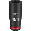 SHOCKWAVE™ Impact Duty™ 1/2 Drive 15/16 Deep 6 Point Socket