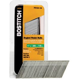 Finish Nail, 15-Gauge, 1.5-In., 3,655-Pk.