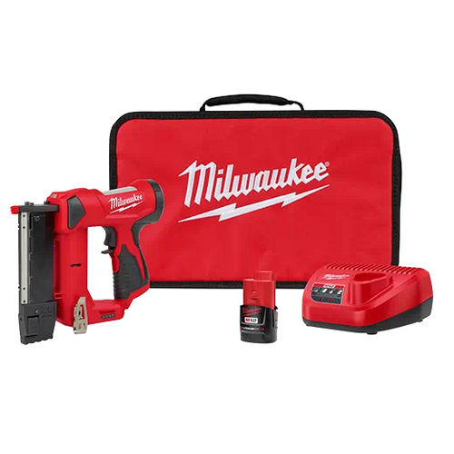 Milwaukee®M12™ 23 Gauge Pin Nailer Kit