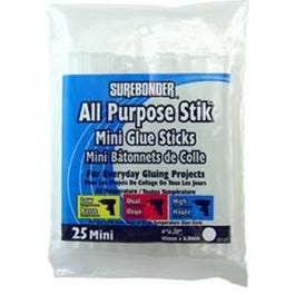 25PK 4x0.28 MINI GLUE STICKS - Big Tool Store LLC