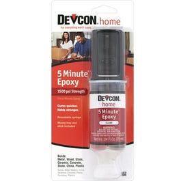 5-Minute Fast-Drying Epoxy Glue, Clear, 25ml