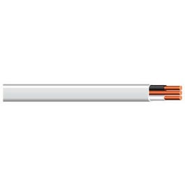 Non-Metallic Romex Sheathed Electrical Cable With Ground, 14/2, 100-Ft.