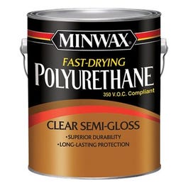 Polyurethane, Fast-Dry, Semi-Gloss, 1-Gal.