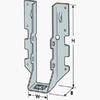 Face Mount Joist Hanger Z-Max, 2 x 4-In.