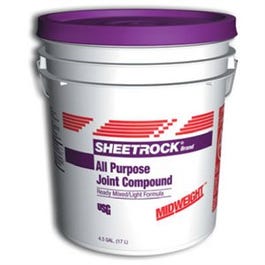 All Purpose Mid-Weight Joint Compound, Ready Mixed, 4.5-Gallons