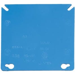 4-Inch 2 Gang Square Blank Box Cover