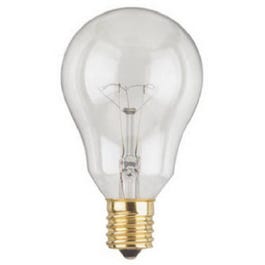 Ceiling Fan Light Bulb, Clear, 40-Watts, 2-Pk.