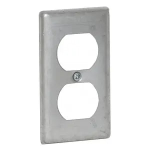 Hubbell Handy Box Cover Duplex Receptacle