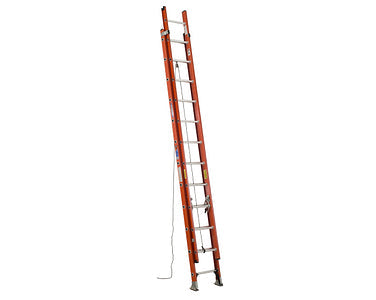 Werner 24ft Type IA Fiberglass D-Rung Extension Ladder D6224-2