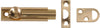 2  SOLID BRASS SURFACE BOLT