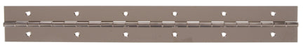 48X1-1/16 NICKEL PLATEDCONT HINGE