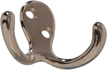 NICKEL CLOTHES HOOK