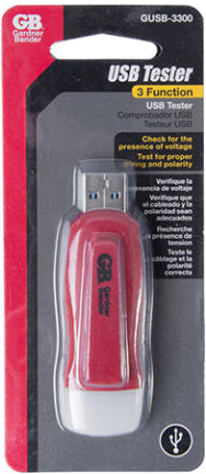 GUSB-3300 Testeur USB, Tension, Polarité