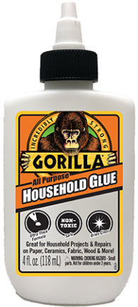 GLUE 7 3/4 OZ HOUSEHOLD CURES CLEAR