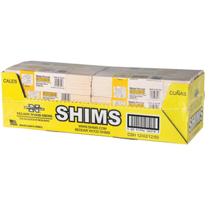 Nelson Wood Shims Packs