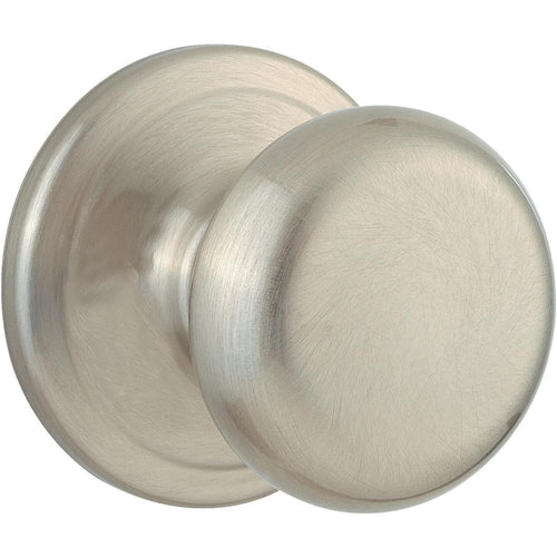 Kwikset Signature Series Satin Nickel Hall & Closet Door Knob