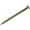 Grip-Rite #9 x 3 In. Flat Head Star Gold Construction Wood Screw (785 Ct., 10 Lb.)