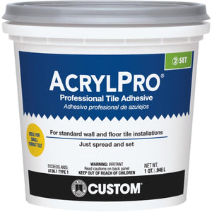 AcrylPro 1 Qt. Ceramic Tile Adhesive