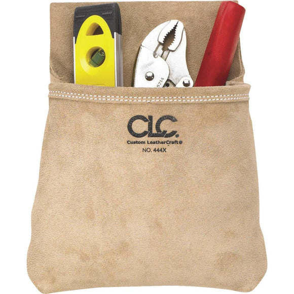CLC Single Pocket Suede Leather Nail & Tool Bag