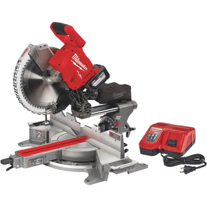 Milwaukee dual bevel miter saw hot sale