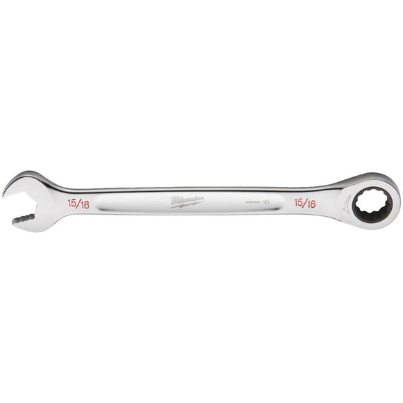 Milwaukee Standard 15/16 In. 12-Point Ratcheting Combination Wrench