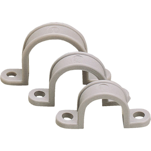 Gardner Bender 1-1/4 In. Non-Corrosive Plastic/Schedule 40 PVC/Copper Conduit Strap (10-Pack)