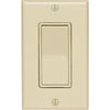 Leviton Decora Residential Grade 15 Amp Rocker Single Pole Switch, Ivory