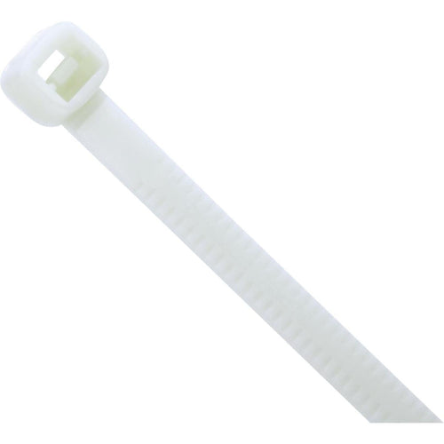 Catamount Twist Tail 7 In. x 0.187 In. White Nylon Cable Tie (50-Pack)