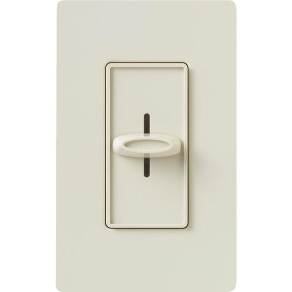 Lutron Skylark Incandescent Light Almond Slide Dimmer Switch