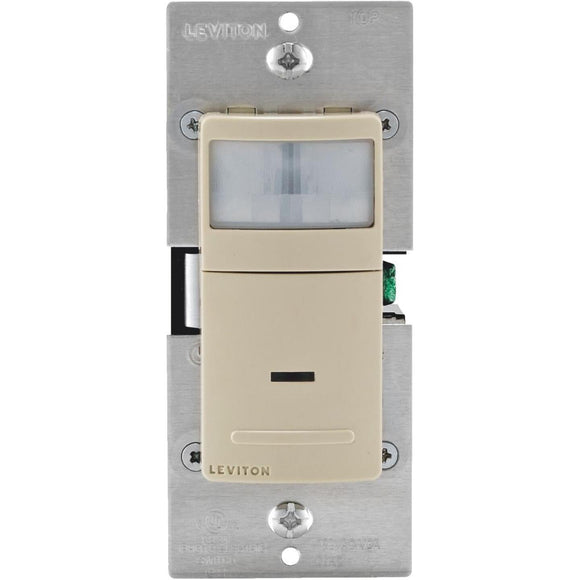 Leviton Ivory 900 Sq. Ft. 180 Deg. Universal Occupancy Sensor Switch