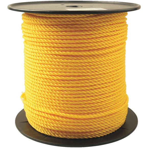 Do it 1/4 In. x 600 Ft. Yellow Twisted Polypropylene Rope