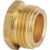 Best Garden 3/4 In. MNH x 1/2 In FNPT Brass Non-Swivel Hose Connector