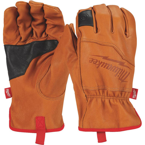 Milwaukee Men's Large Goatskin Leather Work Gloves