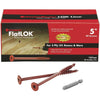 FastenMaster FlatLok 5 In. Engineered Structural Wood Screw (50 Ct.)