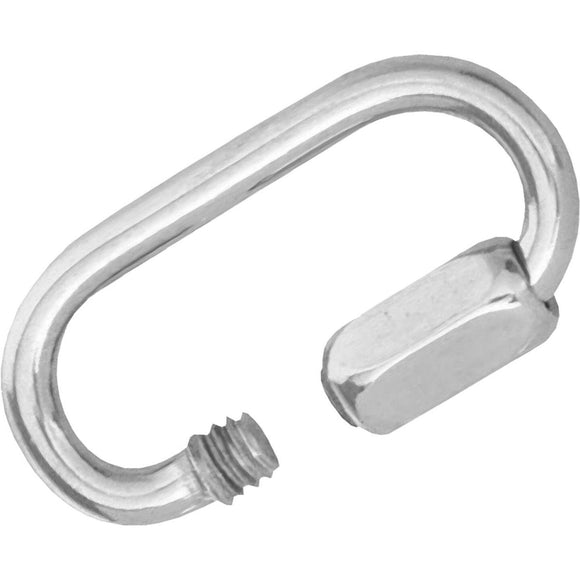 Campbell 3/8 In. Polished Cast Stainless Steel Quick Link
