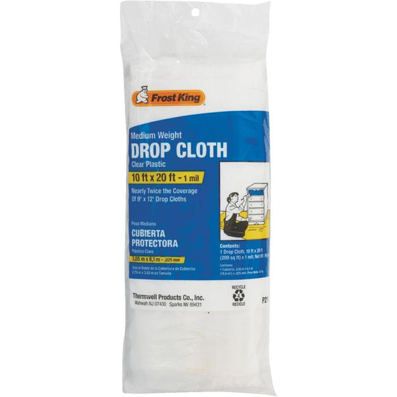 Frost King Medium Density Polyethylene 10 Ft. x 20 Ft. 1 mil Drop Cloth