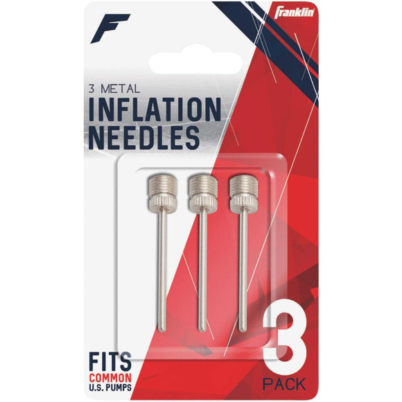Franklin Standard Metal Inflating Needles (3-Pack)