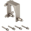 National N187-102 Sliding Door Bypass Bracket Hardware ~ Satin Nickel