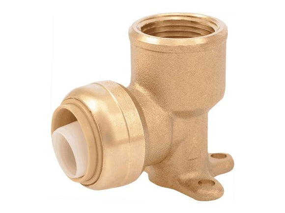 Compression Fitting, Elbow, 90 Degree, Lead-Free Brass, 5/8 Compression x  1/2-In. MPT - Bradford, NH - Lumber Barn