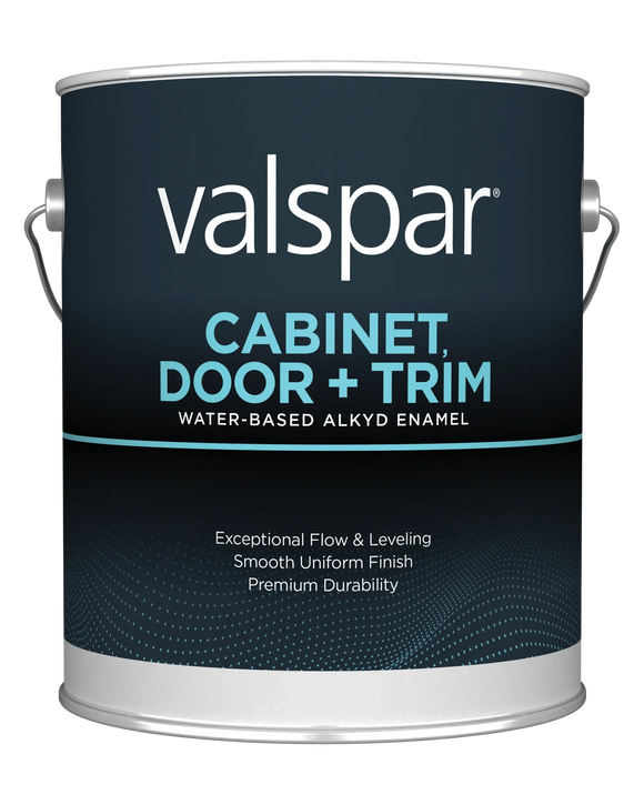 Valspar® Cabinet, Door & Trim Oil Enriched Enamel Semi-Gloss 1 Quart Clear Base