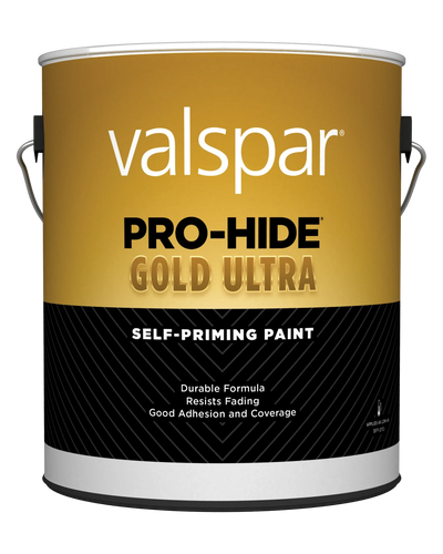 Valspar® Pro-Hide® Gold Ultra Exterior Self-Priming Paint Semi-Gloss 1 Gallon Clear Base