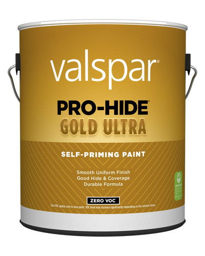 Valspar® Pro-Hide® Gold Ultra Interior Self-Priming Paint Flat 1 Gallon Tint White
