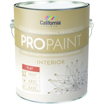 California Products Propaint Interior Paint Flat Super Hide 1 Gallon (1 Gallon)