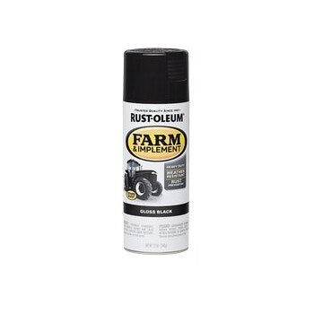 Rust-Oleum 280123 Gloss Black, 12 oz Spray